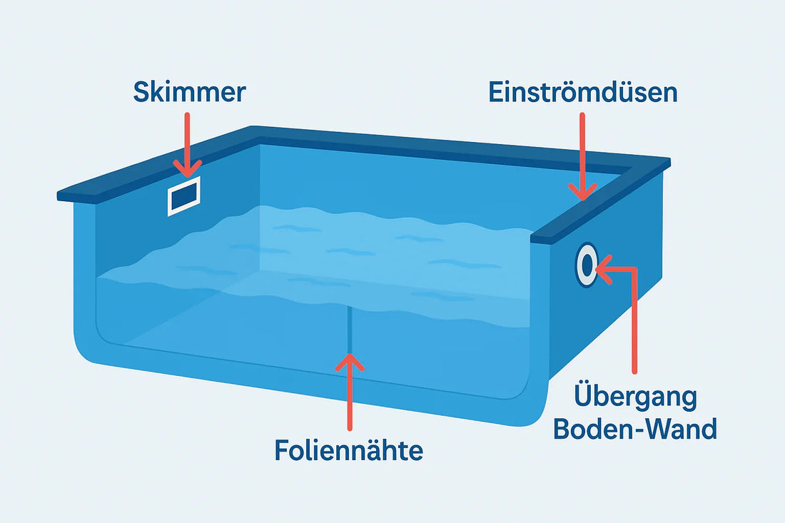 💧 Pool undicht – was tun? - Mekisan ProStore