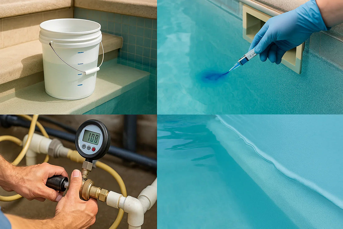 🔍 Pool undicht – wie finde ich das Leck? - Mekisan ProStore