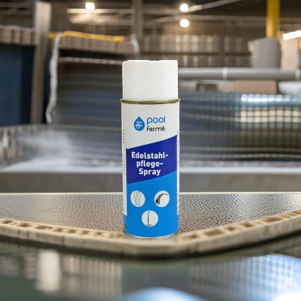 Fermit Edelstahlpflege-Spray Pool - Mekisan ProStore