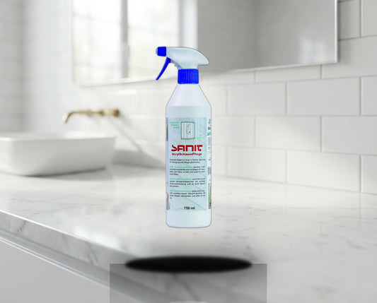 Acryl-Wannen polieren