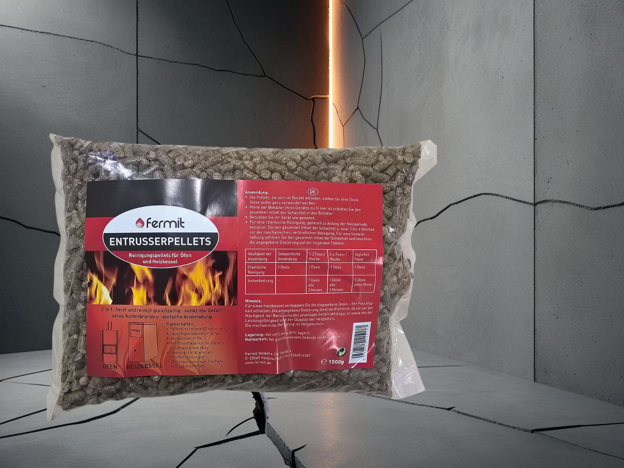 Entrußerpellets